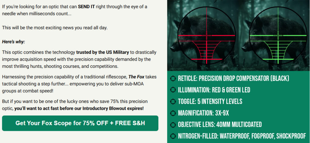 Fox IR Scope Review – Rugged Optic Built for Tactical Precision